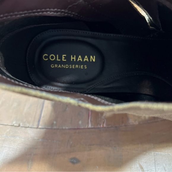 Cole Haan Gracy Grandpro Ankle Boots Green Suede Zipper Booties Women’s 8.5 - Picture 7 of 9